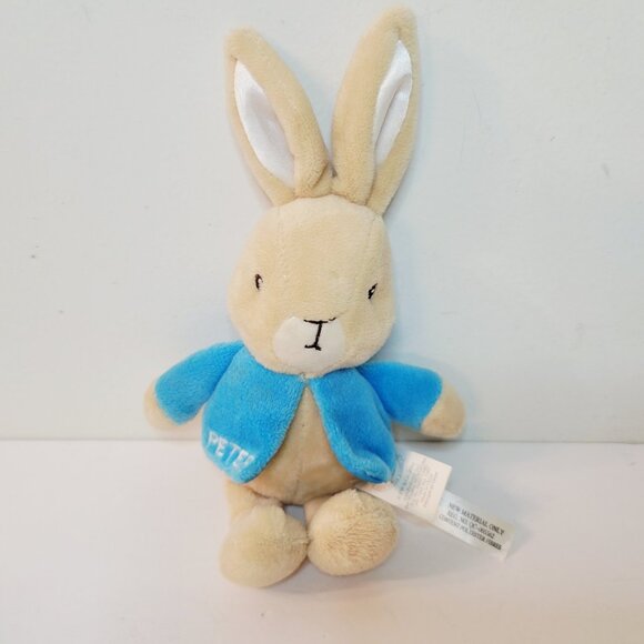 Beatrix Potter The World Of Peter Rabbit Small Plush Rattle Lovey - Picture 1 of 3